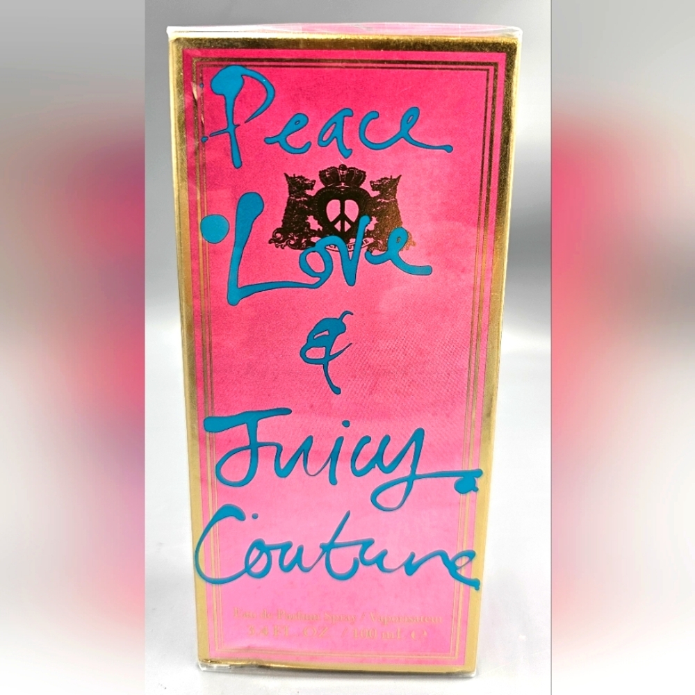 Peace Love Juicy Couture Edp 3.4 fl oz Brand New Sealed